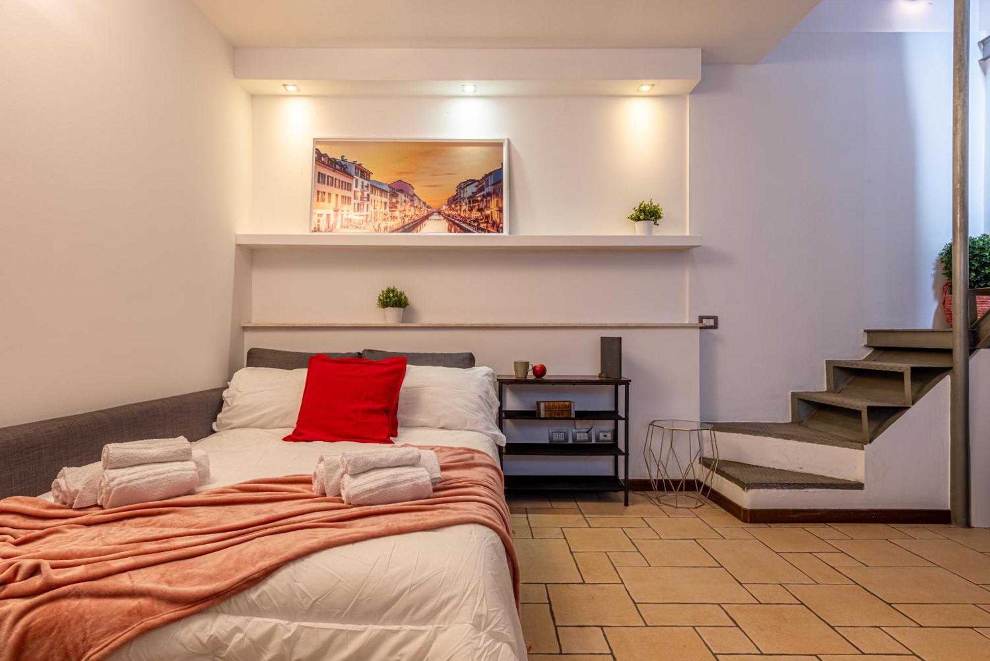 Appartement Romantic Navigli - 15min Duomo - Free Parking